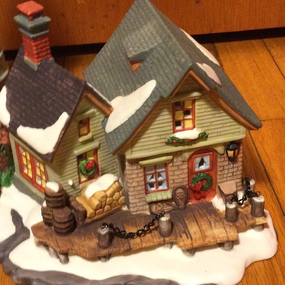 🎅 - Vintage Santa’s Workbench Fort Augusta Lighthouse - Picture 2 of 13